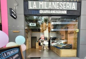 Fachada del local de La Milaneseria